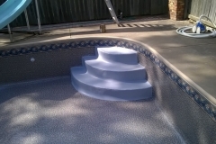 Swimming Pool Liner and Steps