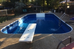 Replacement Liner with Steps and Diving Board