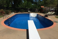 Replacement Liner with Diving Board and Steps
